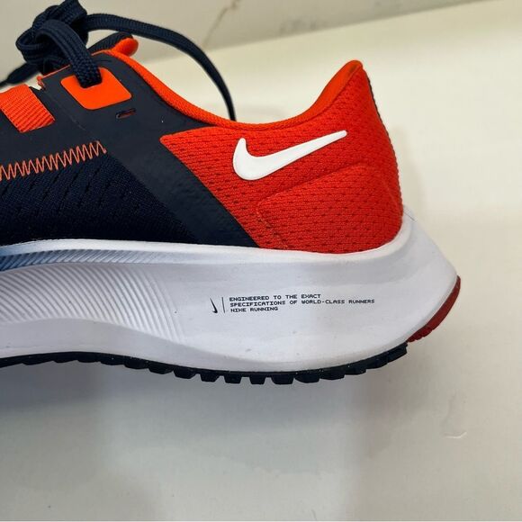 Nike Air Zoom Navy and Orange Running Shoes NWOT - Picture 11 of 11